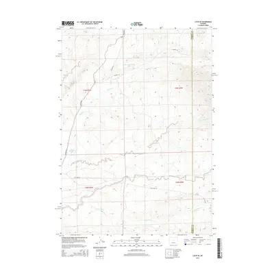 2015 Map of Lysite SE, 2015 Print