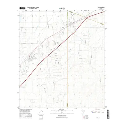 2016 Map of Lytle, 2016 Print