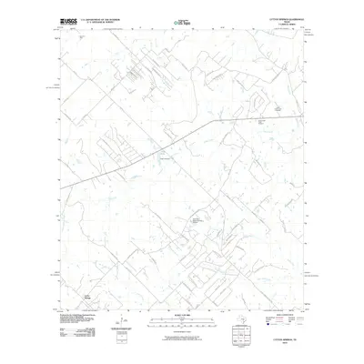 2010 Map of Lytton Springs, 2010 Print