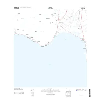2013 Map of Maalaea, 2013 Print