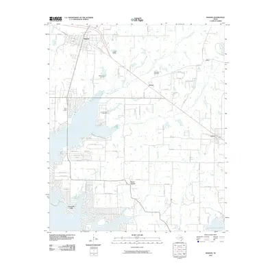 2010 Map of Mabank, 2010 Print