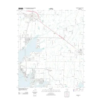 2012 Map of Mabank, 2012 Print