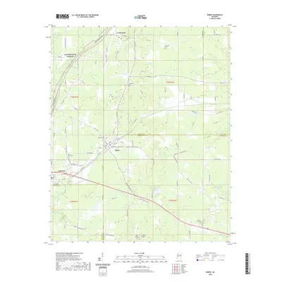 2020 Map of Maben, 2020 Print