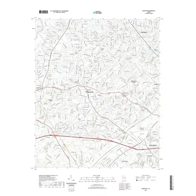 2020 Map of Mableton, 2020 Print