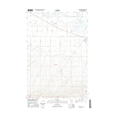 2017 Map of Mabton West, 2017 Print