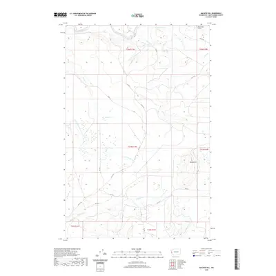 2020 Map of Macafee Hill, 2020 Print