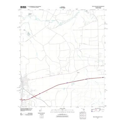 2011 Map of Macclenny East, 2011 Print