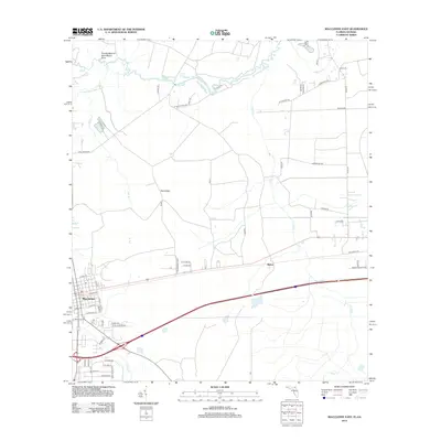 2012 Map of Macclenny East, 2012 Print
