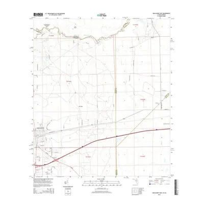2015 Map of Macclenny East, 2015 Print