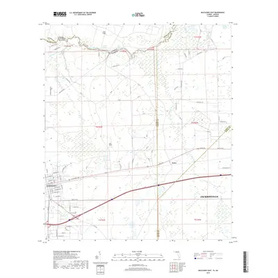 2018 Map of Macclenny East, 2018 Print
