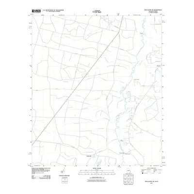 2011 Map of Macclenny NE, 2011 Print