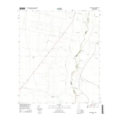 2014 Map of Macclenny NE, 2014 Print