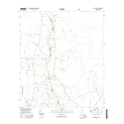 2014 Map of Macclenny NW, 2014 Print