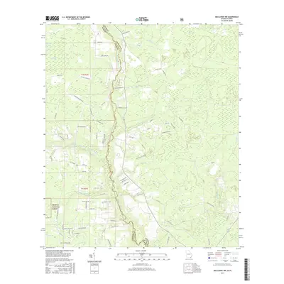 2017 Map of Macclenny NW, 2017 Print