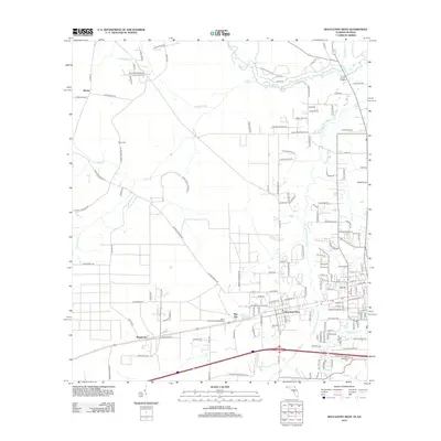 2012 Map of Macclenny West, 2012 Print