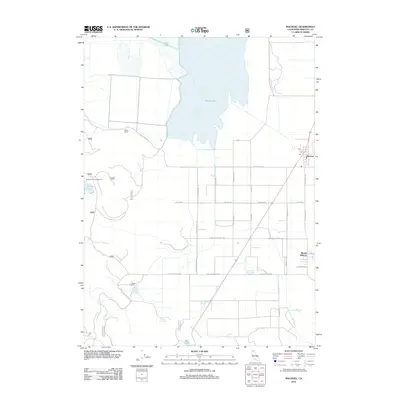 2012 Map of MacDoel, 2012 Print