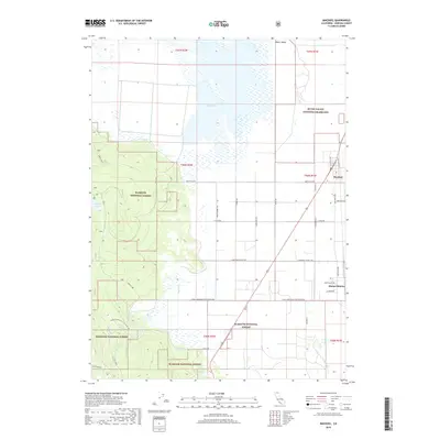 2018 Map of MacDoel, 2018 Print