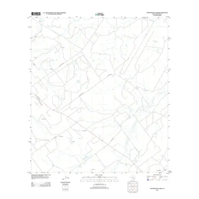 2013 Map of MacDonald Lake, 2013 Print
