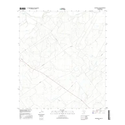 2016 Map of MacDonald Lake, 2016 Print