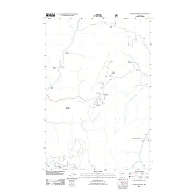 2011 Map of MacDonald Pass, 2011 Print