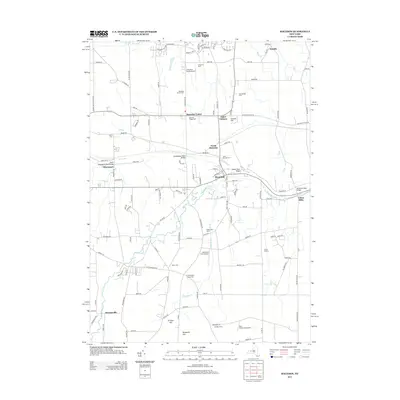 2013 Map of Macedon, 2013 Print