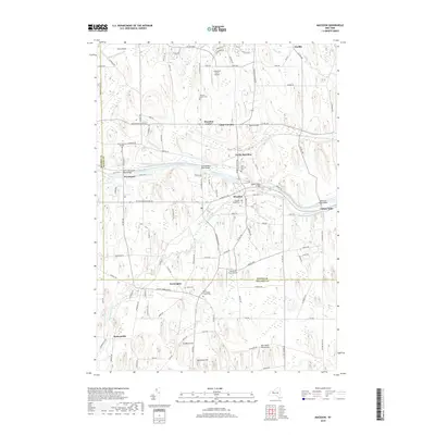 2019 Map of Macedon, 2019 Print