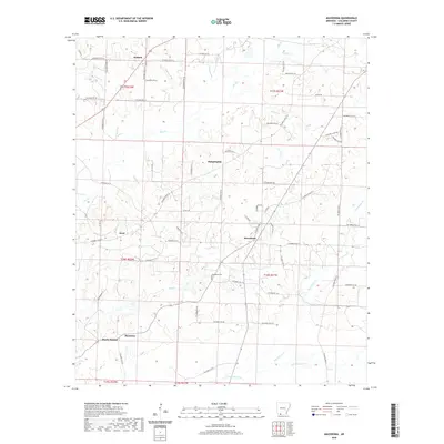 2020 Map of Macedonia, 2020 Print