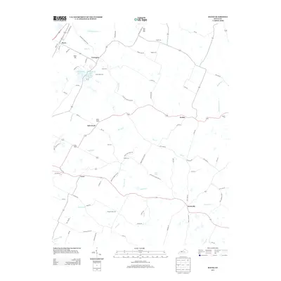 2013 Map of Maceo, 2013 Print