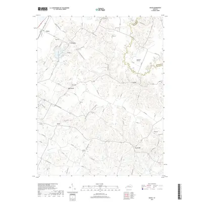 2019 Map of Maceo, 2019 Print