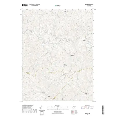 2019 Map of MacFarlan, 2019 Print