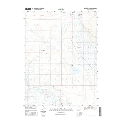 2016 Map of MacFarlane Reservoir, 2016 Print