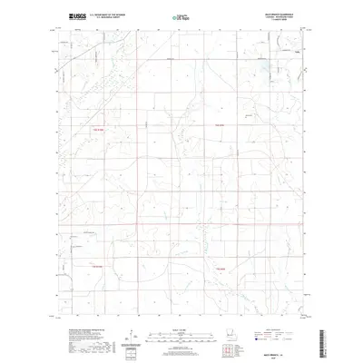 2020 Map of Mach Branch, 2020 Print