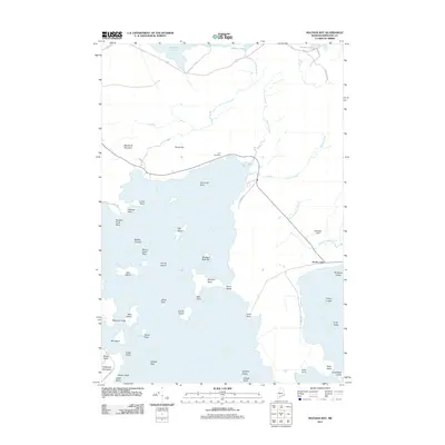 2011 Map of Machias Bay, 2011 Print