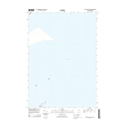 2014 Map of Machias Seal Island, 2014 Print