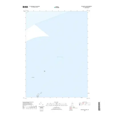 2018 Map of Machias Seal Island, 2018 Print