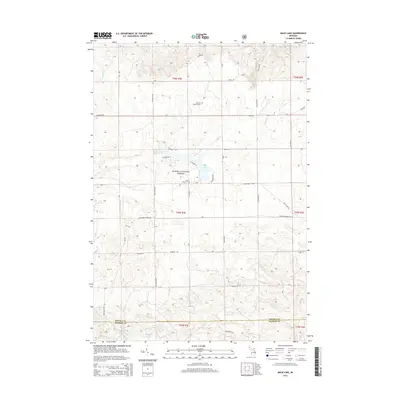 2014 Map of Mack Lake, 2014 Print