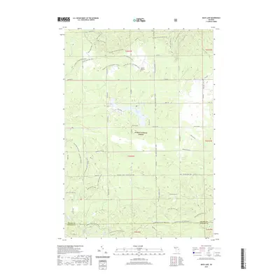 2019 Map of Mack Lake, 2019 Print