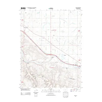 2013 Map of Mack, 2013 Print