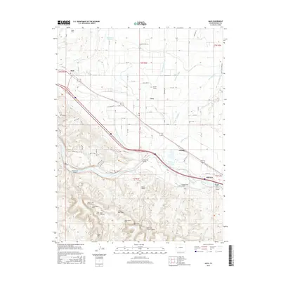 2016 Map of Mack, 2016 Print