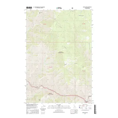2017 Map of Mackay Bar, 2017 Print