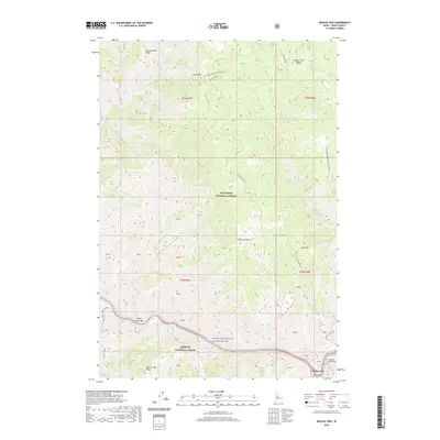 2020 Map of Mackay Bar, 2020 Print