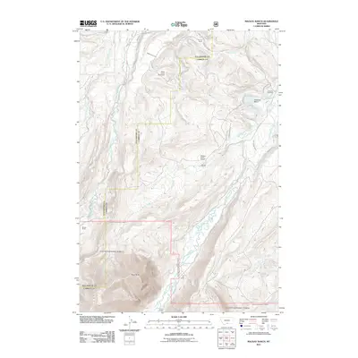 2011 Map of Mackay Ranch, 2011 Print