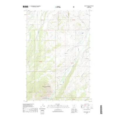 2020 Map of Mackay Ranch, 2020 Print