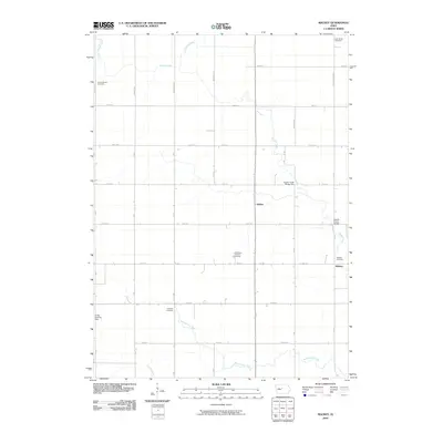 2010 Map of Mackey, 2010 Print