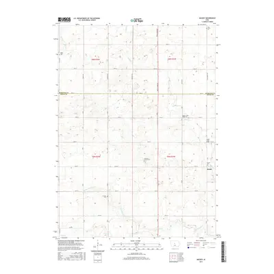 2015 Map of Mackey, 2015 Print