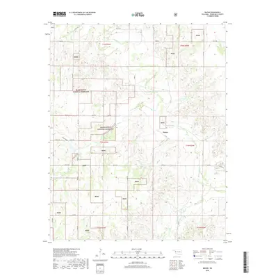 2018 Map of Mackie, 2018 Print