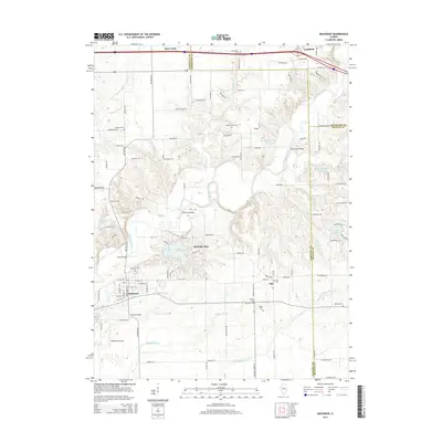 2015 Map of Mackinaw, 2015 Print
