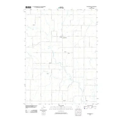 2010 Map of Macksburg, 2010 Print