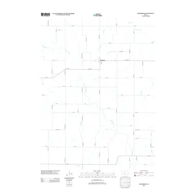 2013 Map of Macksburg, 2013 Print