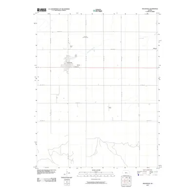 2009 Map of Macksville, 2009 Print